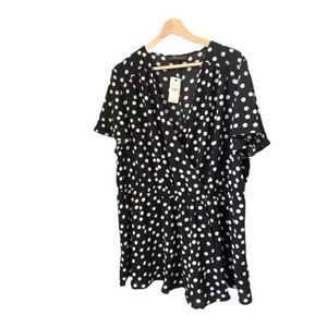 New NWT Lane Bryant polka dot tunic top 20